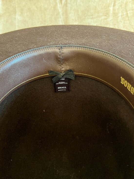 Goorin Bros Wide Brim Bowler Hat - Wool, brown. main image 6